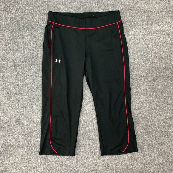 Under Armour All Season Gear Capri Womens S Small Pull On Stretch Leggings - Picture 2 of 13